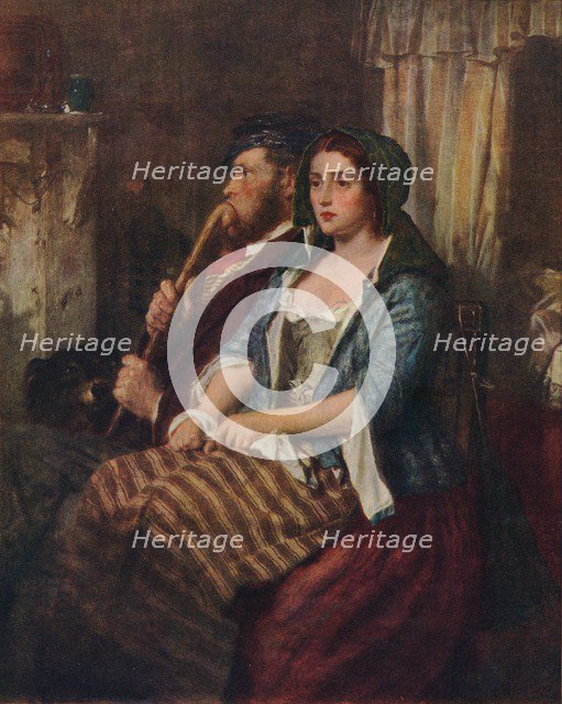 'Faults on Both Sides', 1861, (1911). Artist: Thomas Faed.