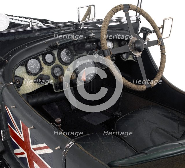 1930 Bentley 4.5 litre blower. Artist: Unknown.