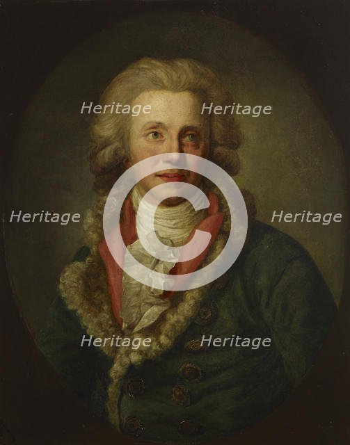 Portrait of the Actor Christian Wilhelm Opitz (1756-1810) . Creator: Graff, Anton (1736-1813).