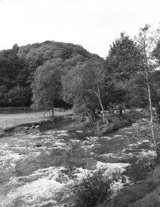 Tarr Steps, near Dulverton, Exmoor, Somerset, c1955. Creator: Arthur Charles Kirby Ware.