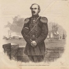 Admiral Stepan Stepanovich Lesovsky (1816-1866), 1863. Artist: Anonymous  