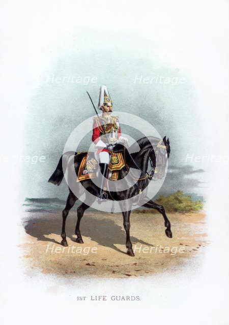 '1st Life Guards', 1888. Artist: Unknown
