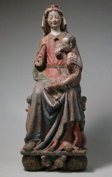Enthroned Virgin and Child, German, ca. 1280. Creator: Unknown.
