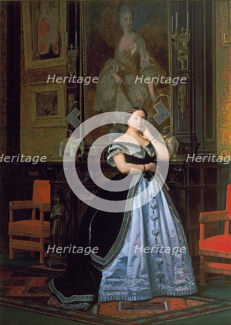 Baroness Charlotte de Rothschild (1825-1899), 1866.