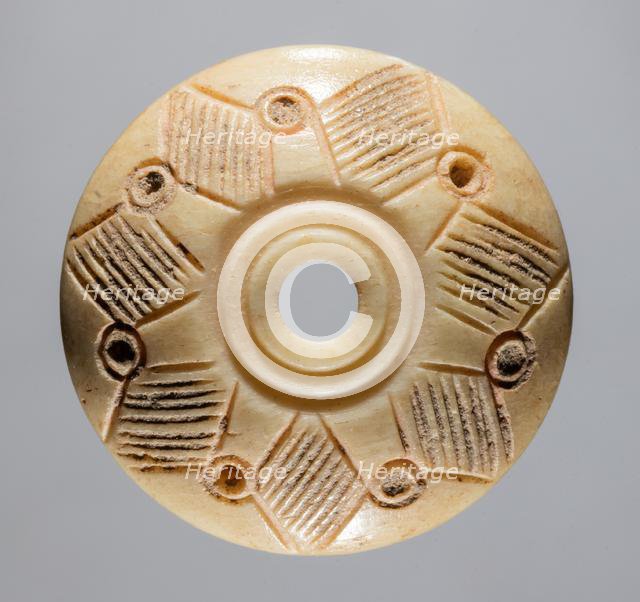 Spindle Whorl, 700s - 900s. Creator: Unknown.