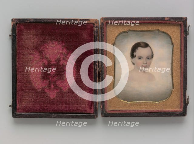 Portrait of a Child, ca. 1850. Creator: Unknown.