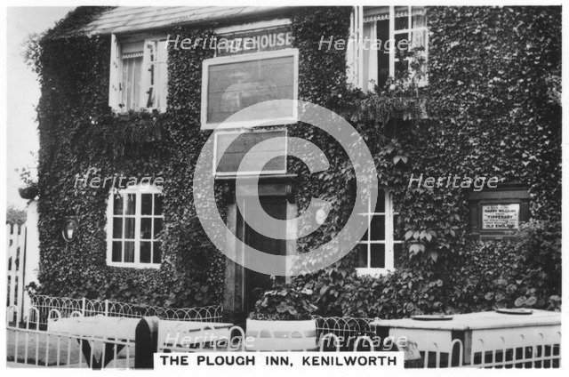 The Plough Inn, Kenilworth, Warwickshire, 1937. Artist: Unknown