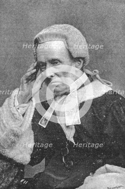 ''Sir Henry Manisty; Judge of the Queen's Bench Division', 1890. Creator: George Meisenbach.