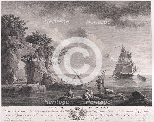 The Choice of Fish, ca. 1770. Creator: Yves Le Gouaz.