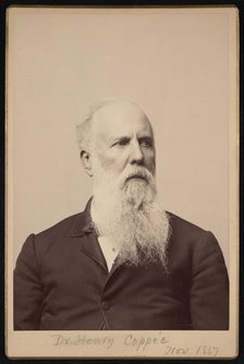 Portrait of Henry Coppee´ (1821-1895), November 1887. Creator: Unknown.