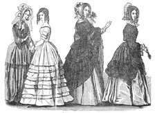 Fashions for July, 1844. Creator: Unknown.