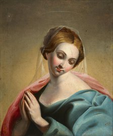 Bust of a Saint, 18th century. Creator: Unknown.