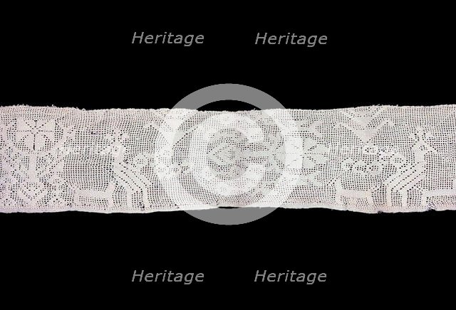 Border (From a Cover), Southern Italy, Probably 1701/50. Creator: Unknown.