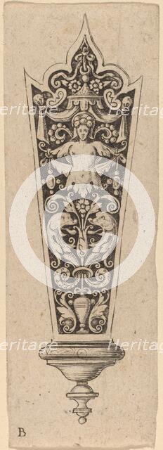 Ornament for Knife Handle. Creator: Theodor de Bry.