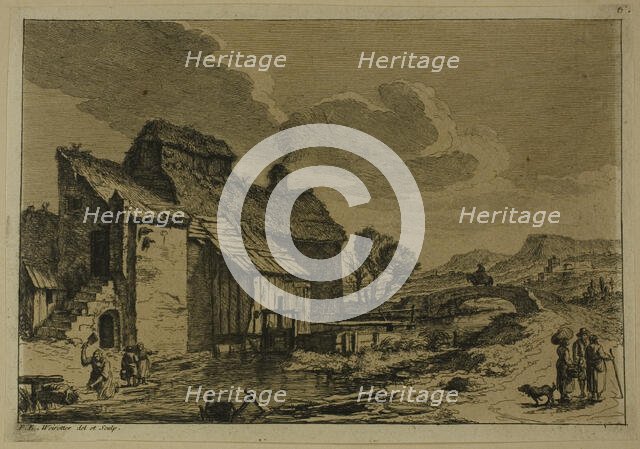 The Mill by the Stream, n.d. Creator: Franz Edmund Weirotter.