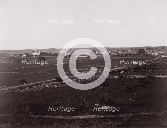 Gettysburg from the West, 1863. Creator: Tim O'Sullivan.