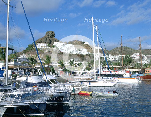Marina, Puerto Rico, Gran Canaria, Canary Islands.