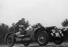 Aston Martin DB1 at Spa 1948, Horsfall-Johnson. Creator: Unknown.