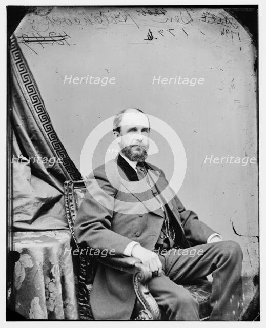 Phineas Warren Hitchcock of Nebraska, between 1860 and 1875. Creator: Unknown.