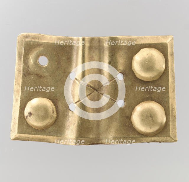 Gold Belt Mount (Unfinished), Avar, 700s. Creator: Unknown.