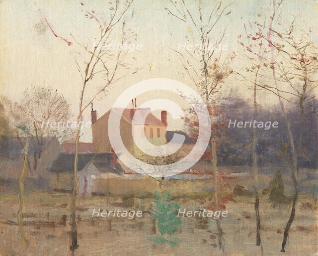 Autumn at the Edge of a City, 1895-1900. Creator: Ladislav Mednyanszky.