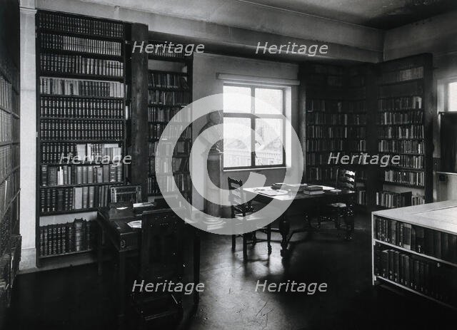 The Wellcome Building, Euston Road, London: a corner of the Hall of Statuary as..., c1960. Creator: Unknown.