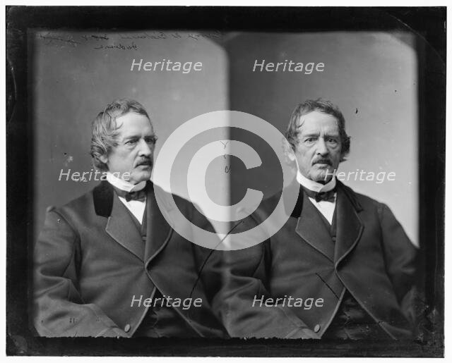 George A. Bicknell of Indiana, 1865-1880. Creator: Unknown.