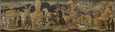Darius Marching to the Battle of Issus, c.1450-c.1455. Creator: Workshop of Apollonio di Giovanni.