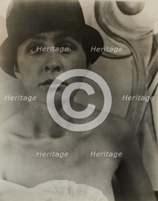 Portrait of Georgia O'Keeffe (1887-1986), 1918. Creator: Stieglitz, Alfred (1864-1946).