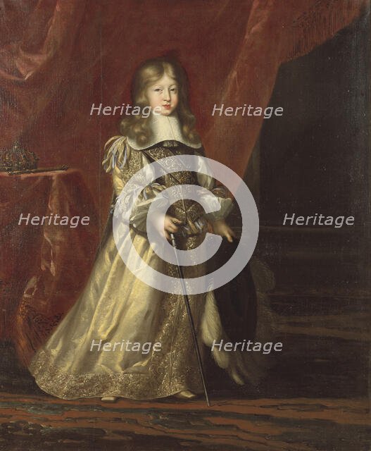 Karl XI, 1655-1697, King of Sweden, 1662. Creator: David Klocker Ehrenstrahl.