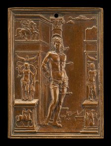 Saint Sebastian, late 15th - early 16th century. Creator: Moderno.