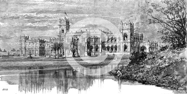 ''An Indian Prince at Home; The Palace and Grounds of the Maharajah of Dharbhanga, K.C.I.E.,In the P Creator: Unknown.