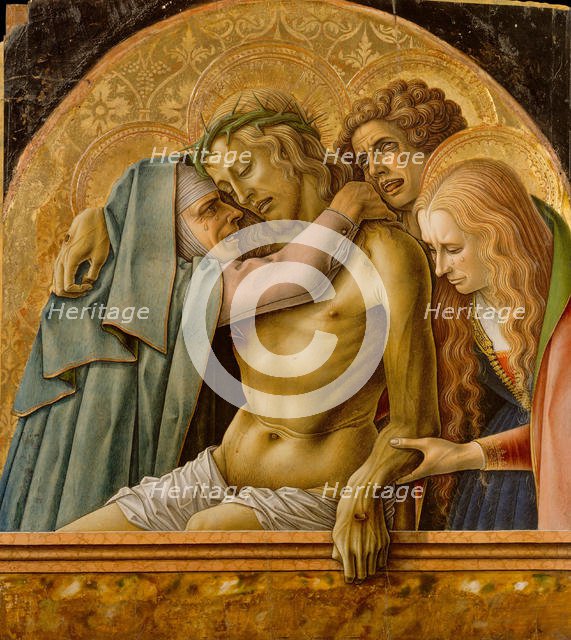 Pietà, 1476. Creator: Carlo Crivelli.