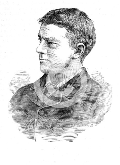 'Lieutenant Wyatt Rawson', c1882. Artist: Unknown.