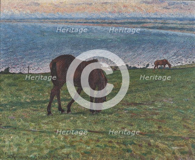 Evening in August, 1906. Creator: Nils Kreuger.