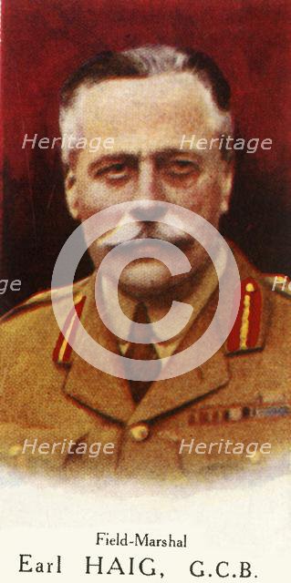 'Field Marshal Earl Haig, G.C.B.', 1927. Creator: Unknown.