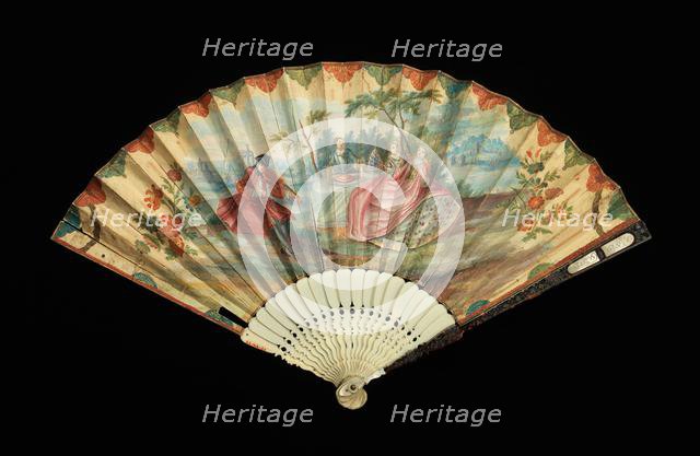 Fan, third quarter 18th century. Creator: Unknown.