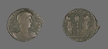 Coin Portraying Emperor Constantine II, 324-361. Creator: Unknown.