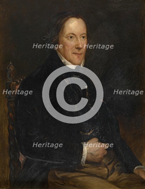 Constant van den Nest, Secretary of the Royal Academy of Fine Arts Antwerp, mid-19th century. Creator: Antoine Joseph Wiertz.