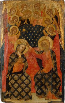 The Coronation of the Virgin, 1360s. Artist: Caterino Veneziano I (active 1362-1382)