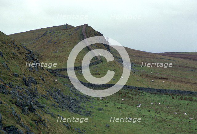 Hadrian's Wall, 2nd century.