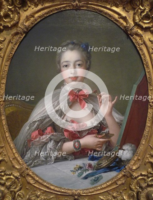Portrait of the Marquise de Pompadour (1721-1764), 1750. Artist: Boucher, François (1703-1770)