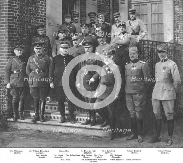 'Le recent Conseil de Guerre des Allies au Grand Quartier General Francais', 1916. Creator: Unknown.