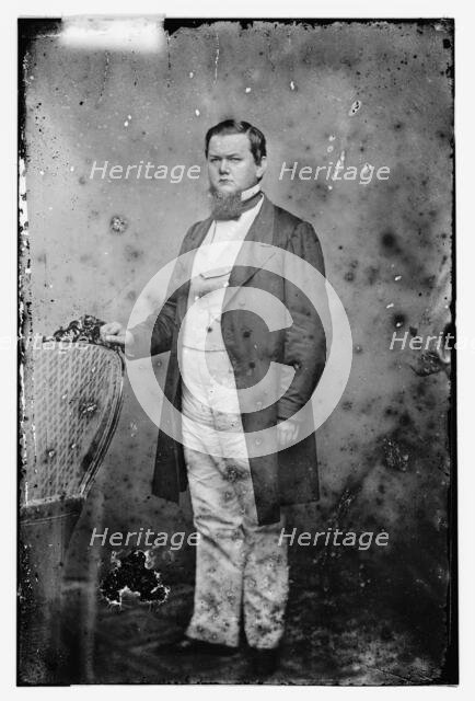 Henry Cornelius Burnett of Kentucky, between 1855 and 1865. Creator: Unknown.