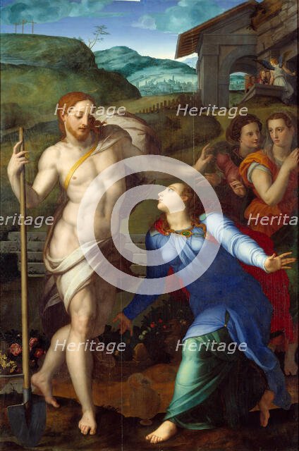 Noli me Tangere, 1561. Creator: Bronzino, Agnolo (1503-1572).