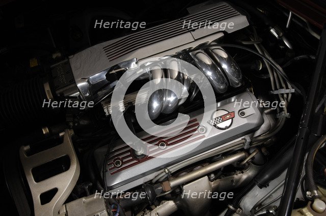 Jaguar XJS with Porsche 944 wheel arches 1976. Artist: Simon Clay.