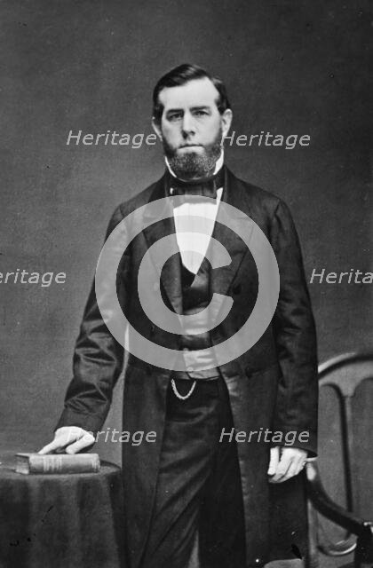 David Colbreth Broderick of California, between 1855 and 1865. Creator: Unknown.