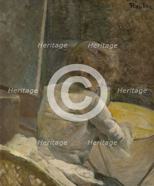 Waiting, c1887. Creator: Henri de Toulouse-Lautrec.