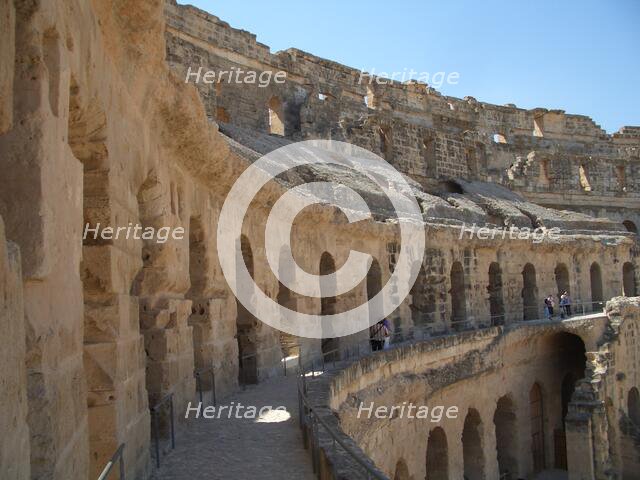 Amphitheatre of El Jem, Tunisia, 2009. Creator: Amanda Waite.