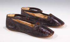 Shoes, European, 1850-69. Creator: Unknown.